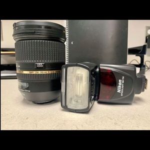 Tamron Lense with Nikon Flash